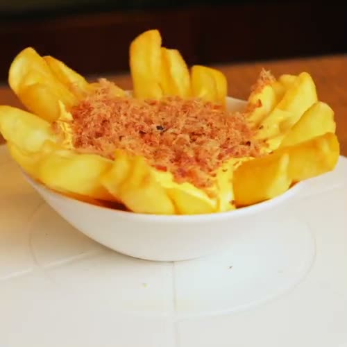 Batata Canoa Pequena ao Creme